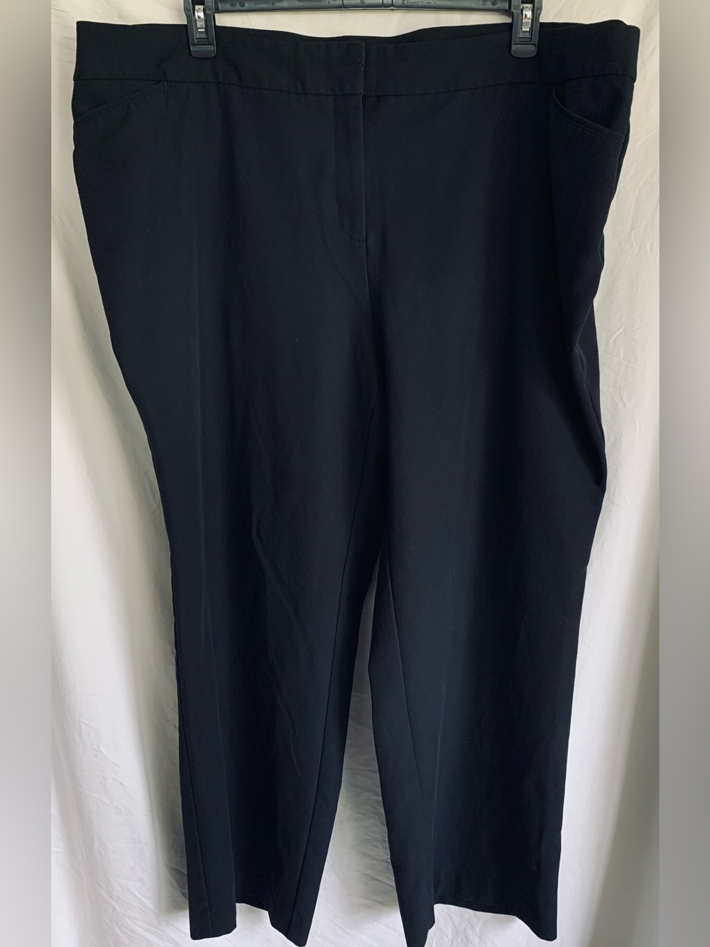 Avenue Black Women's Dress Trousers Size 24 Average Length